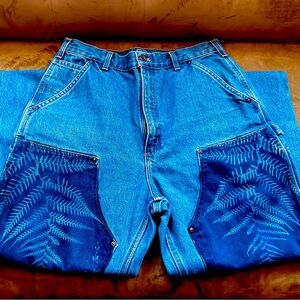 RARE Vintage Upcycled Carhartt Double Knee Jeans!